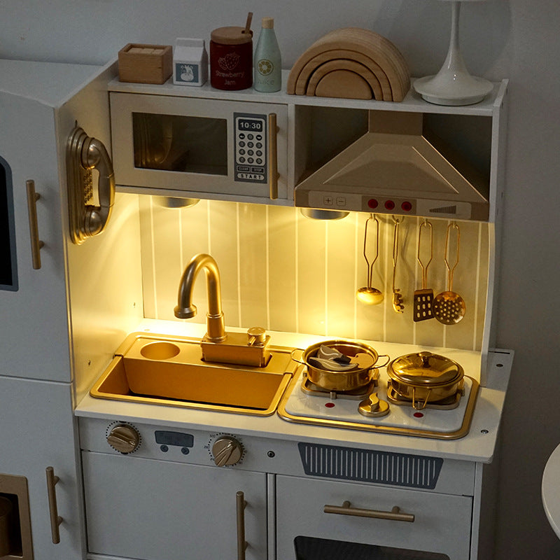 Wooden Play Kitchen - Baby Mango