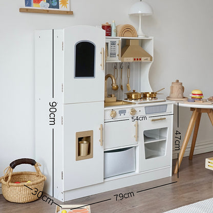 Wooden Play Kitchen - Baby Mango