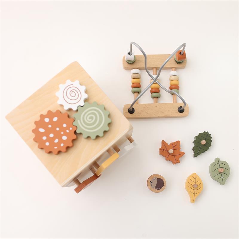 Wooden Activity Cube - Baby Mango