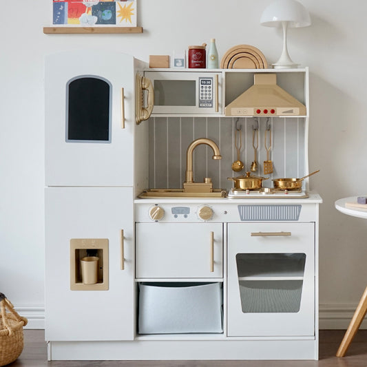 Wooden Play Kitchen - Baby Mango